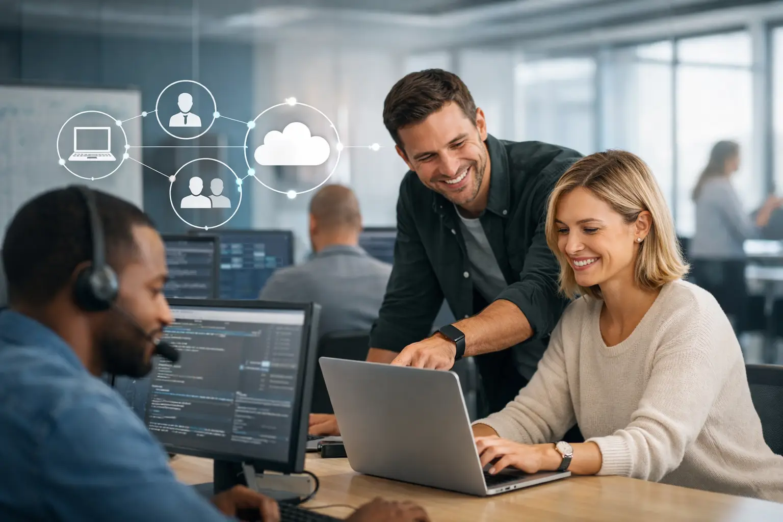 Plateforme staffing informatique collaborative